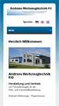 Mobile Screenshot of andrees-werkzeugtechnik.de